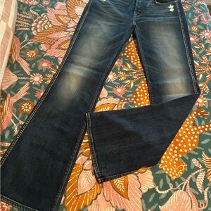 7 For All Mankind High-Waist Vintage Bootcut Size 32